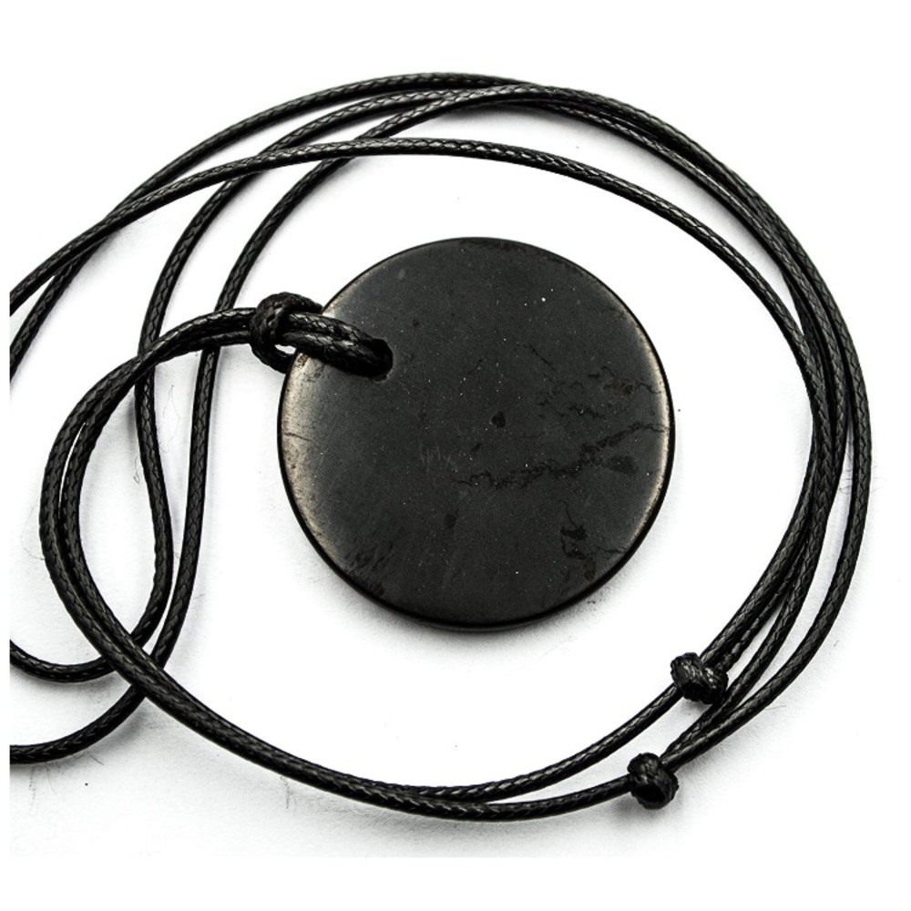 Shungite Necklace Pendant Kelel Rocks